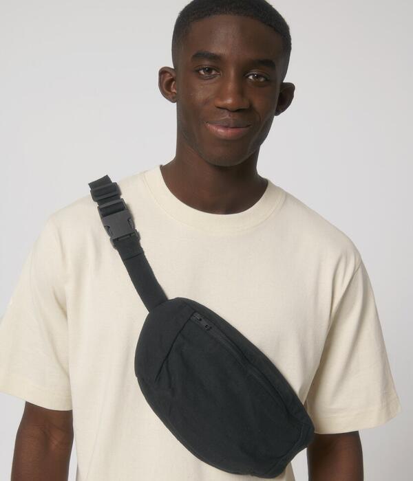 Hip bag with canvas fabric  Thumbnail